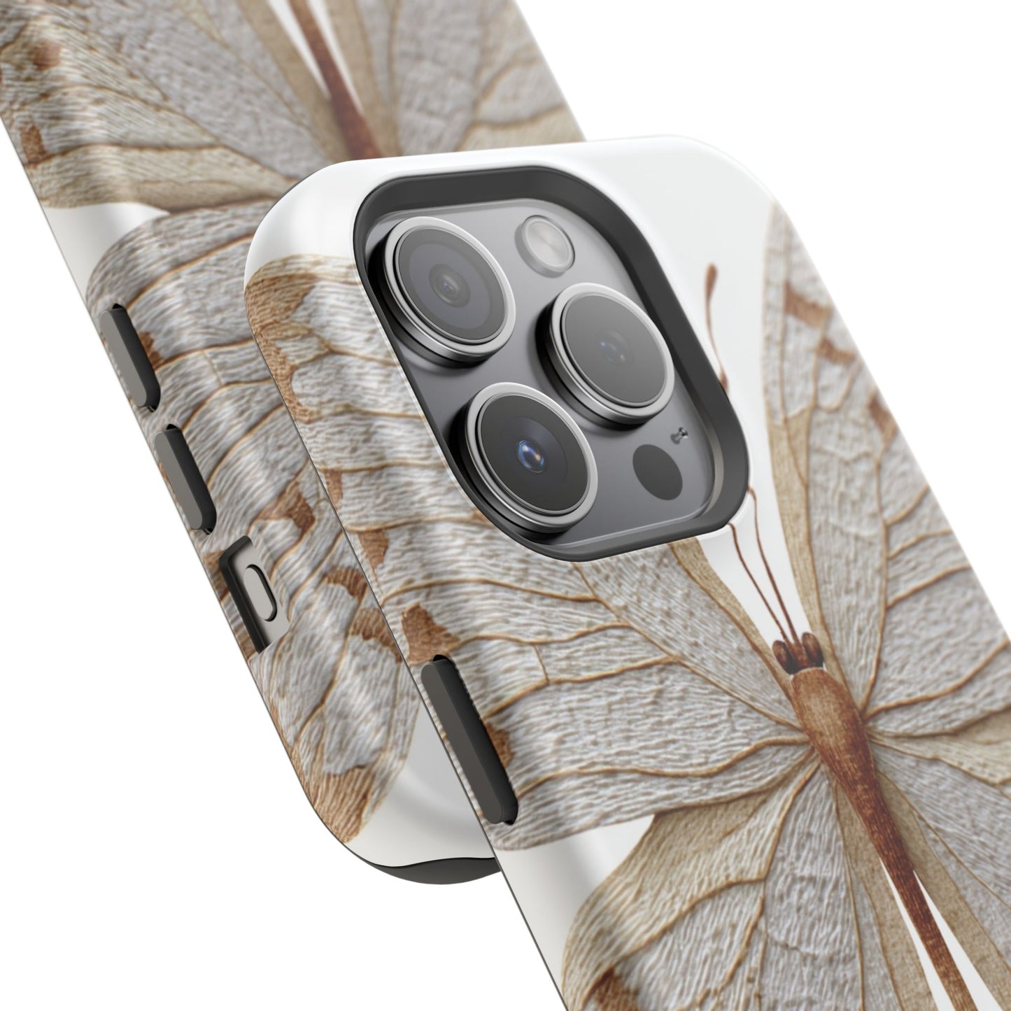 Butterfly Impact-Resistant Phone Case, Nature Lover Gift, Durable Phone Cover, Eco-Friendly Accessories, Unique Butterfly Design