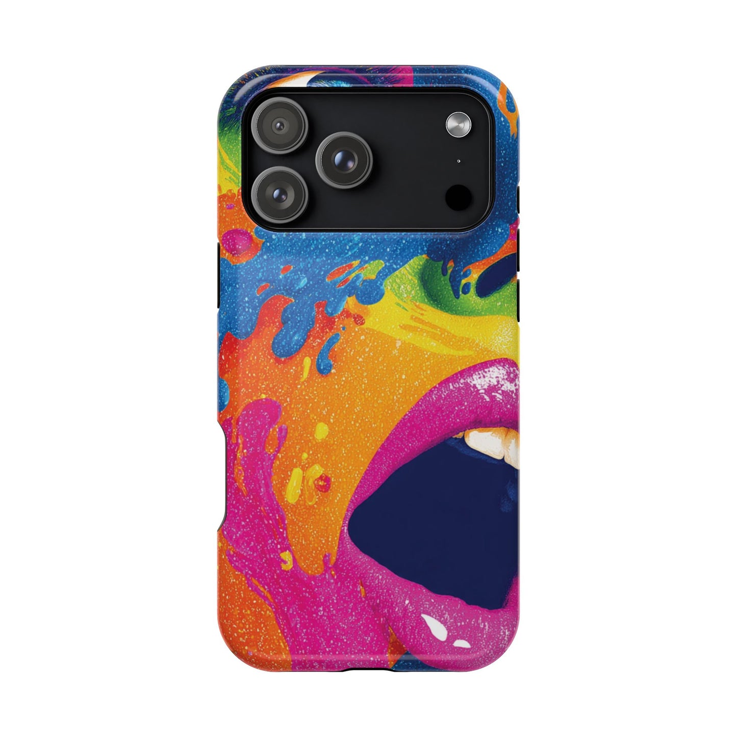 Vibrant Phone Cases with Impact Resistance, Colorful Phone Cover, Durable Mobile Case, Trendy Tech Accessories, Gift for Her