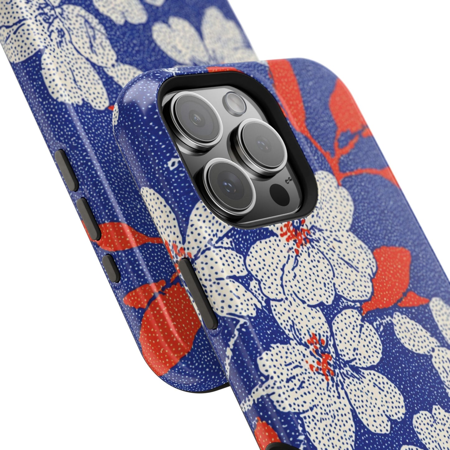 Floral Magnetic Phone Case - Durable Impact-Resistant Cover, Stylish Protection for Your Phone, Perfect Gift for Tech Lovers, Summer [...]