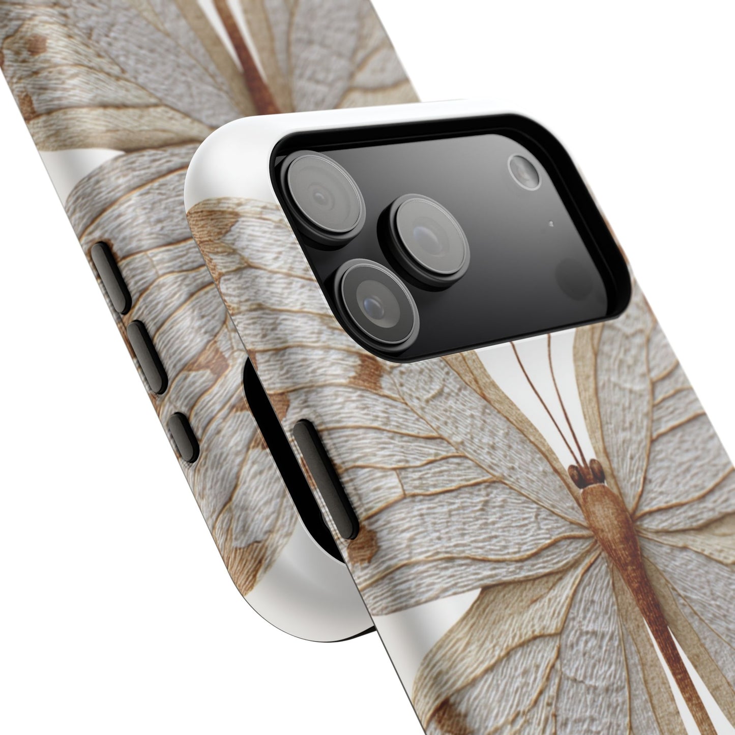 Butterfly Impact-Resistant Phone Case, Nature Lover Gift, Durable Phone Cover, Eco-Friendly Accessories, Unique Butterfly Design