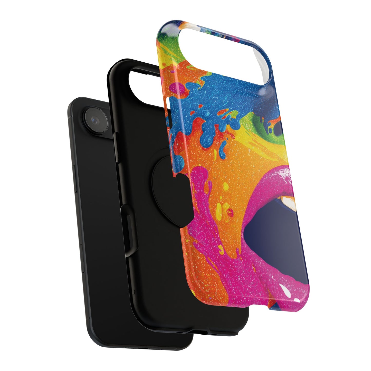 Vibrant Phone Cases with Impact Resistance, Colorful Phone Cover, Durable Mobile Case, Trendy Tech Accessories, Gift for Her