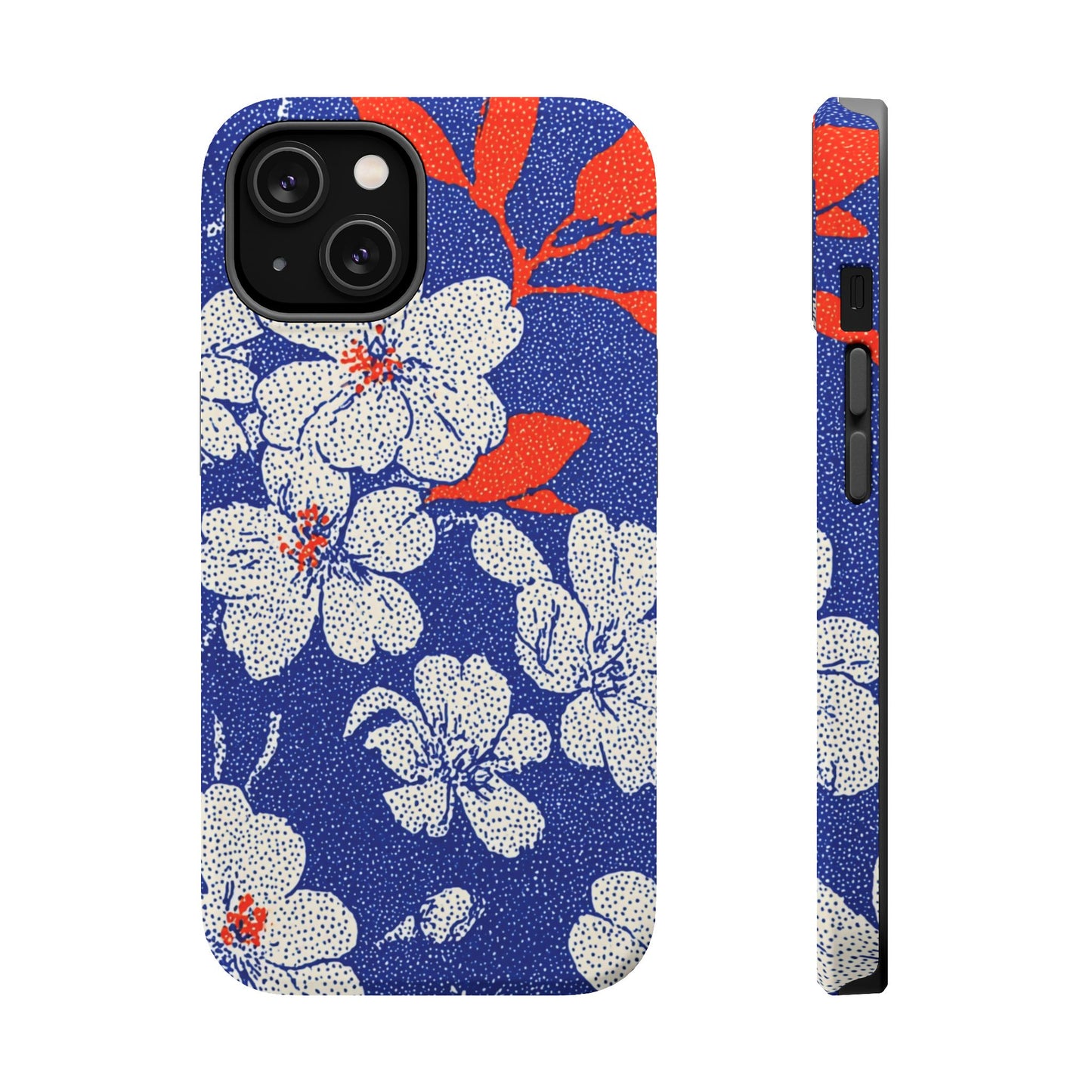 Floral Magnetic Phone Case - Durable Impact-Resistant Cover, Stylish Protection for Your Phone, Perfect Gift for Tech Lovers, Summer [...]