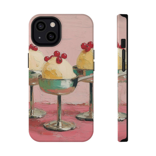 Delightful Ice Cream Cone Phone Case, Cute Phone Cover, Fun Smartphone Protection, Sweet Gift for Foodies, Whimsical Art Accessory