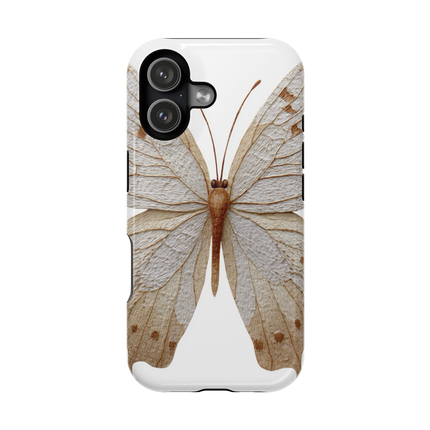 Butterfly Impact-Resistant Phone Case, Nature Lover Gift, Durable Phone Cover, Eco-Friendly Accessories, Unique Butterfly Design