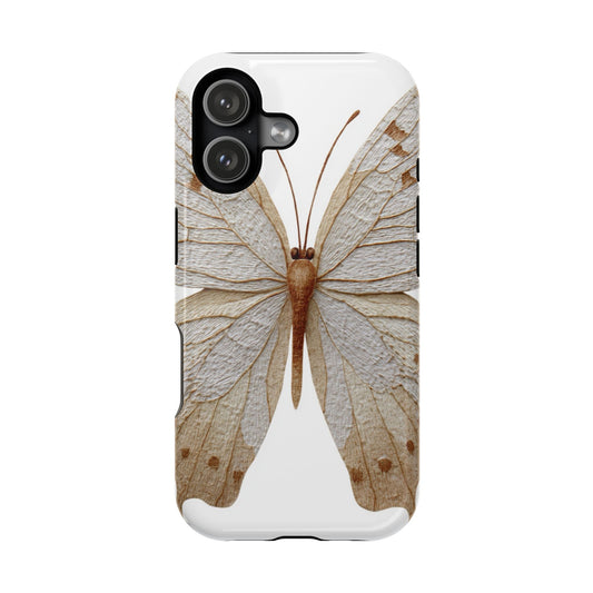 Butterfly Impact-Resistant Phone Case, Nature Lover Gift, Durable Phone Cover, Eco-Friendly Accessories, Unique Butterfly Design