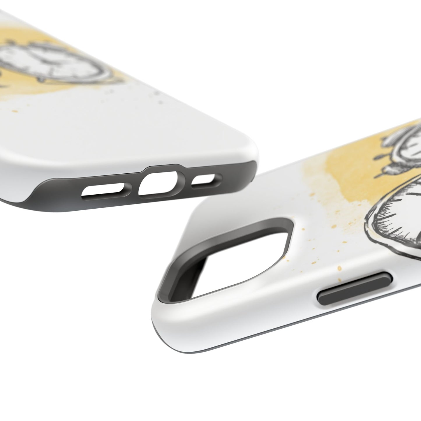 Vintage Clock Phone Case, Impact Resistant Cover for iPhone, Retro Style Gift, Timepiece Design, Unique Phone Accessory
