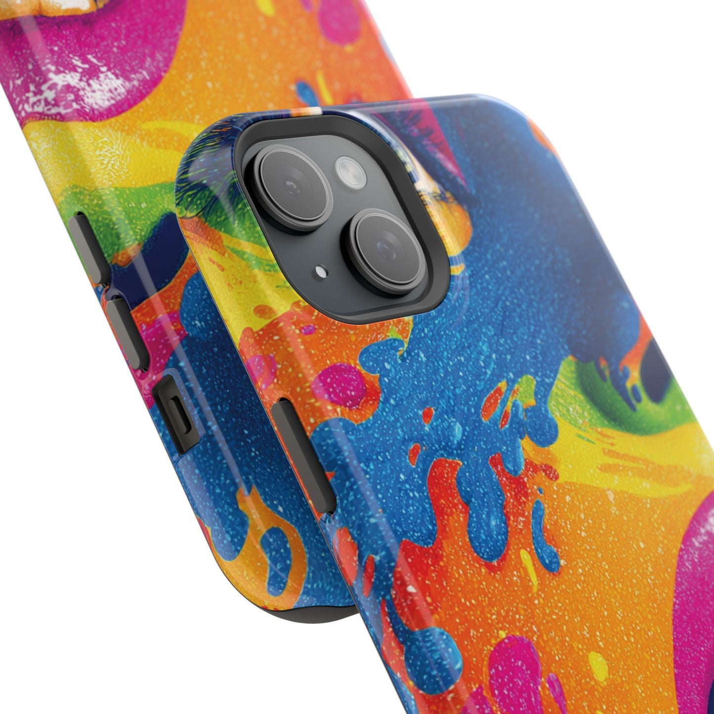 Vibrant Phone Cases with Impact Resistance, Colorful Phone Cover, Durable Mobile Case, Trendy Tech Accessories, Gift for Her