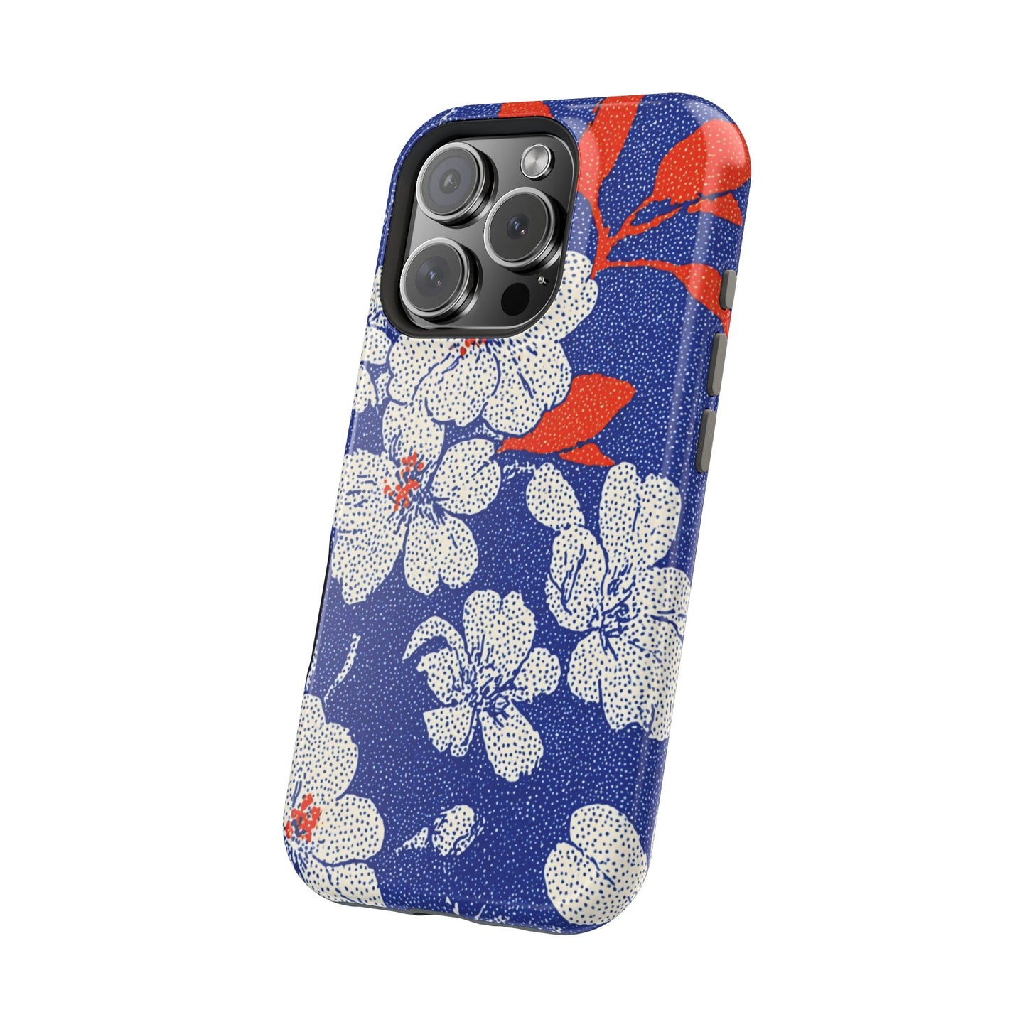 Floral Magnetic Phone Case - Durable Impact-Resistant Cover, Stylish Protection for Your Phone, Perfect Gift for Tech Lovers, Summer [...]