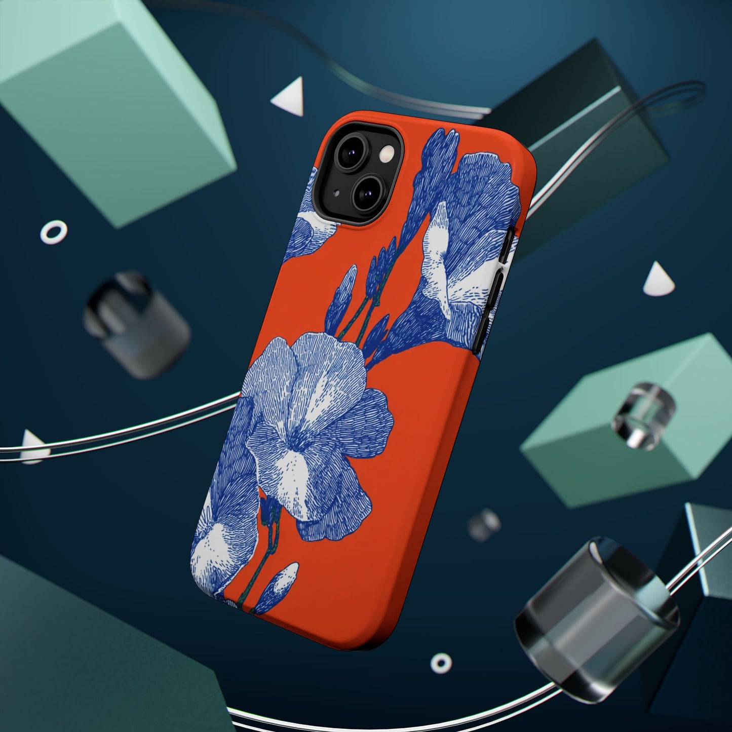Floral Magnetic Phone Cases - Durable, Stylish, Perfect Gift, Phone Protection, Technology Accessories