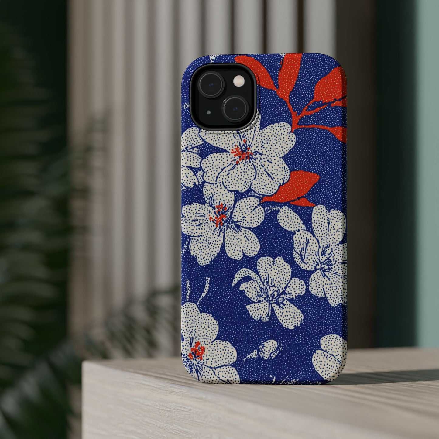 Floral Magnetic Phone Case - Durable Impact-Resistant Cover, Stylish Protection for Your Phone, Perfect Gift for Tech Lovers, Summer [...]
