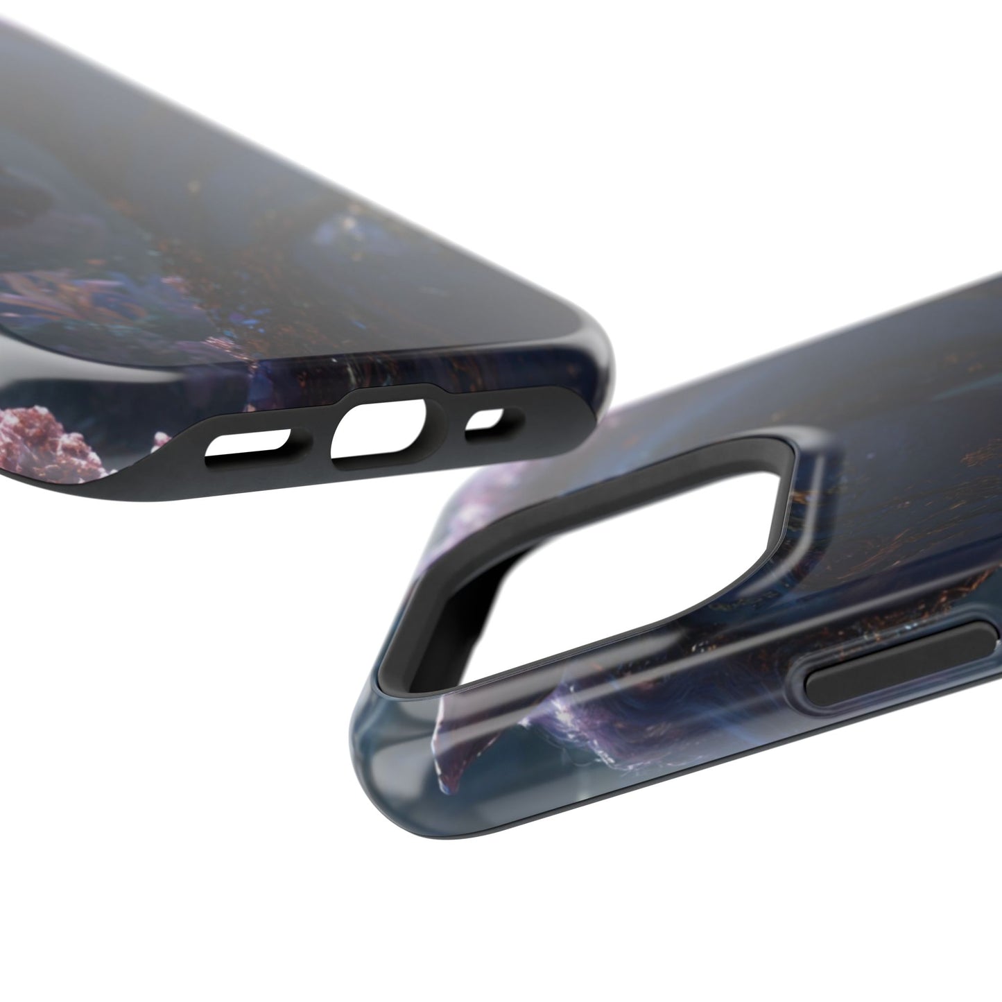 Impact-Resistant Phone Cases, Unique Phone Cases, Artistic Cases, Gift for Tech Lovers, Galaxy-Inspired Phone Accessories