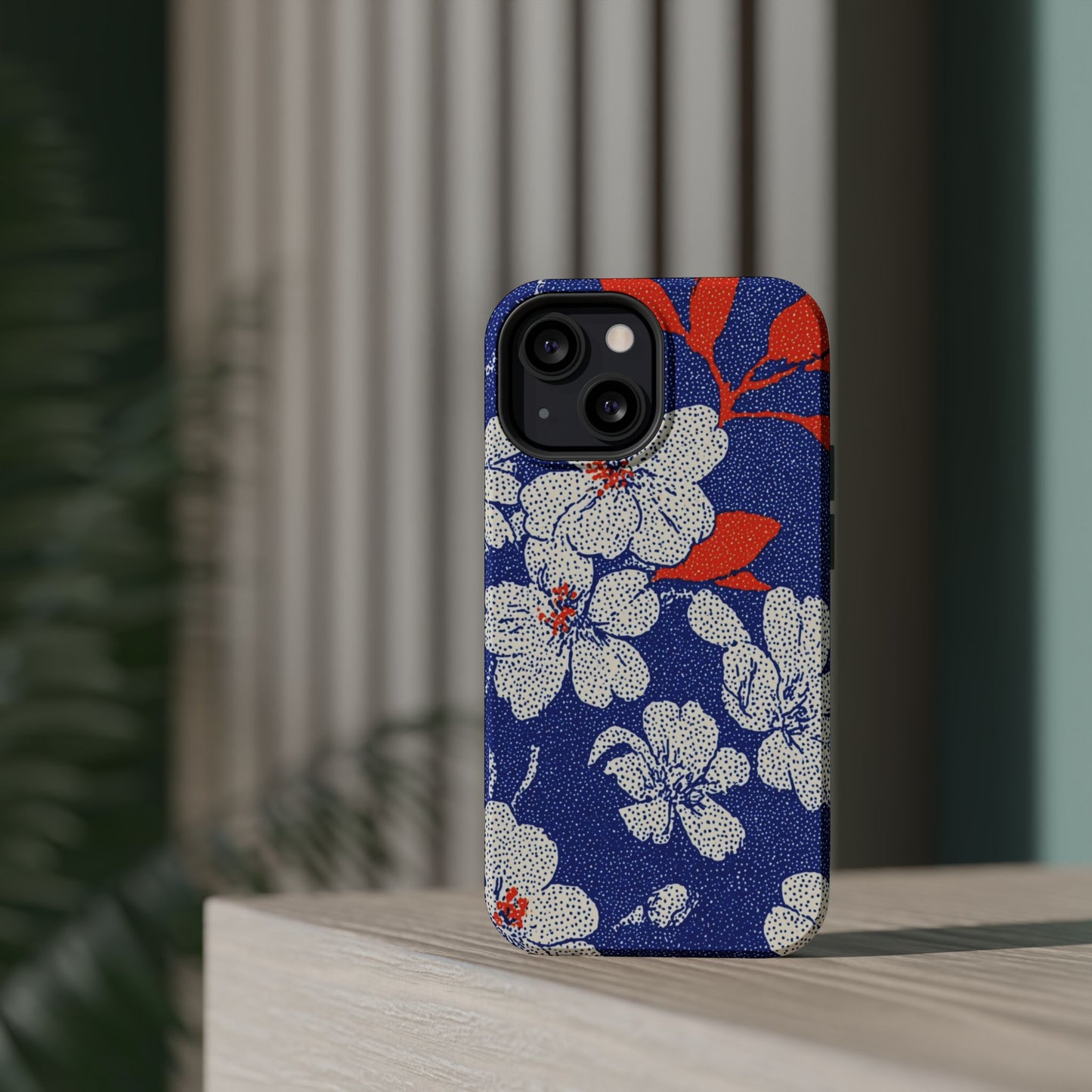Floral Magnetic Phone Case - Durable Impact-Resistant Cover, Stylish Protection for Your Phone, Perfect Gift for Tech Lovers, Summer [...]