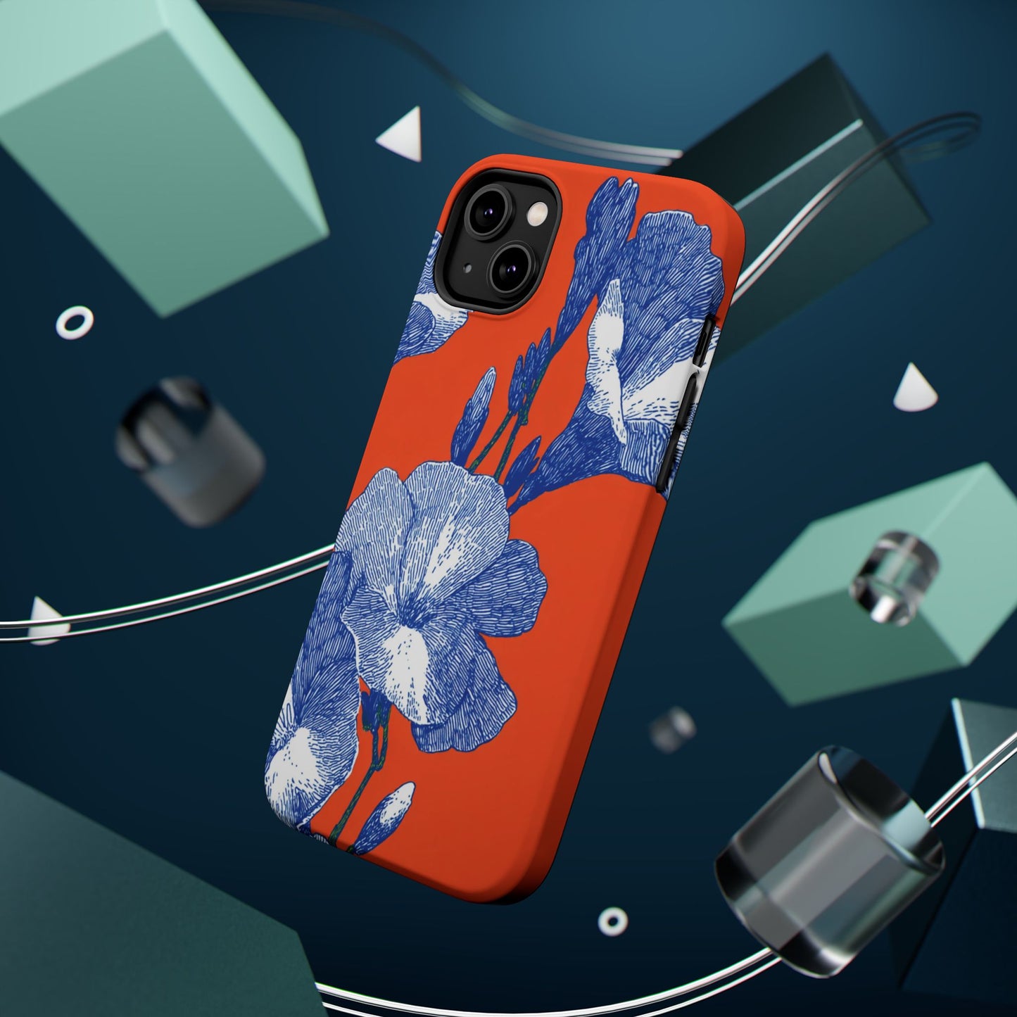 Floral Magnetic Phone Cases - Durable, Stylish, Perfect Gift, Phone Protection, Technology Accessories