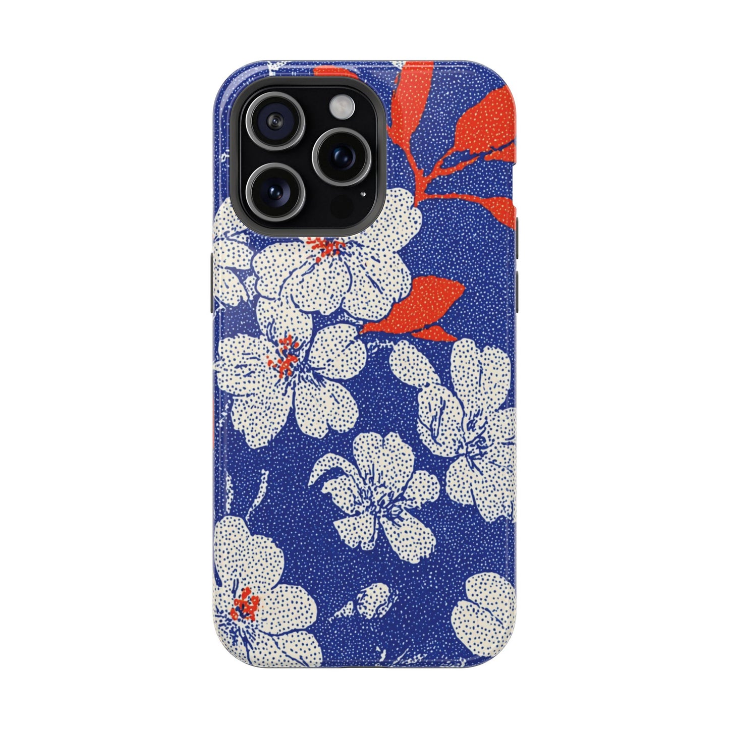 Floral Magnetic Phone Case - Durable Impact-Resistant Cover, Stylish Protection for Your Phone, Perfect Gift for Tech Lovers, Summer [...]
