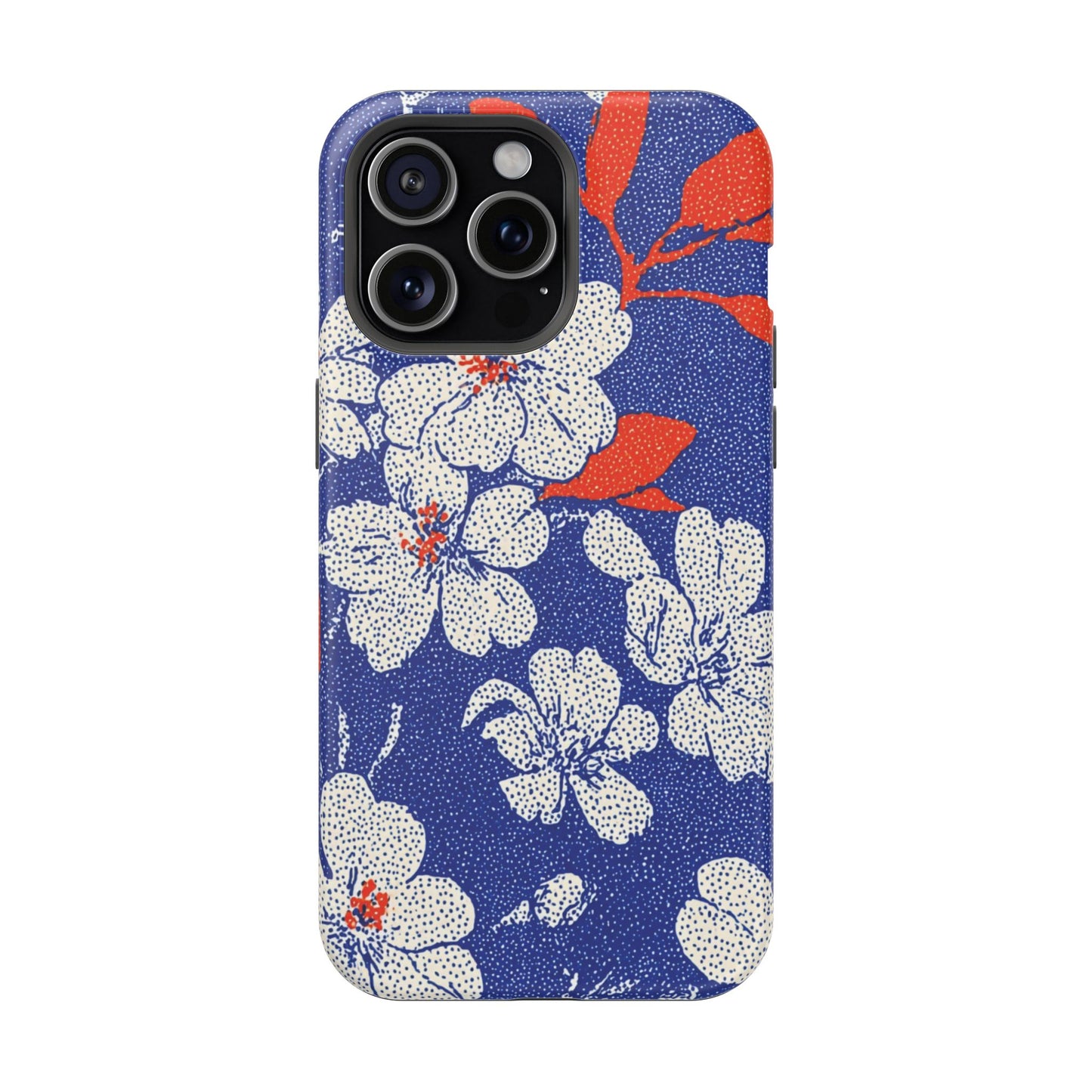 Floral Magnetic Phone Case - Durable Impact-Resistant Cover, Stylish Protection for Your Phone, Perfect Gift for Tech Lovers, Summer [...]