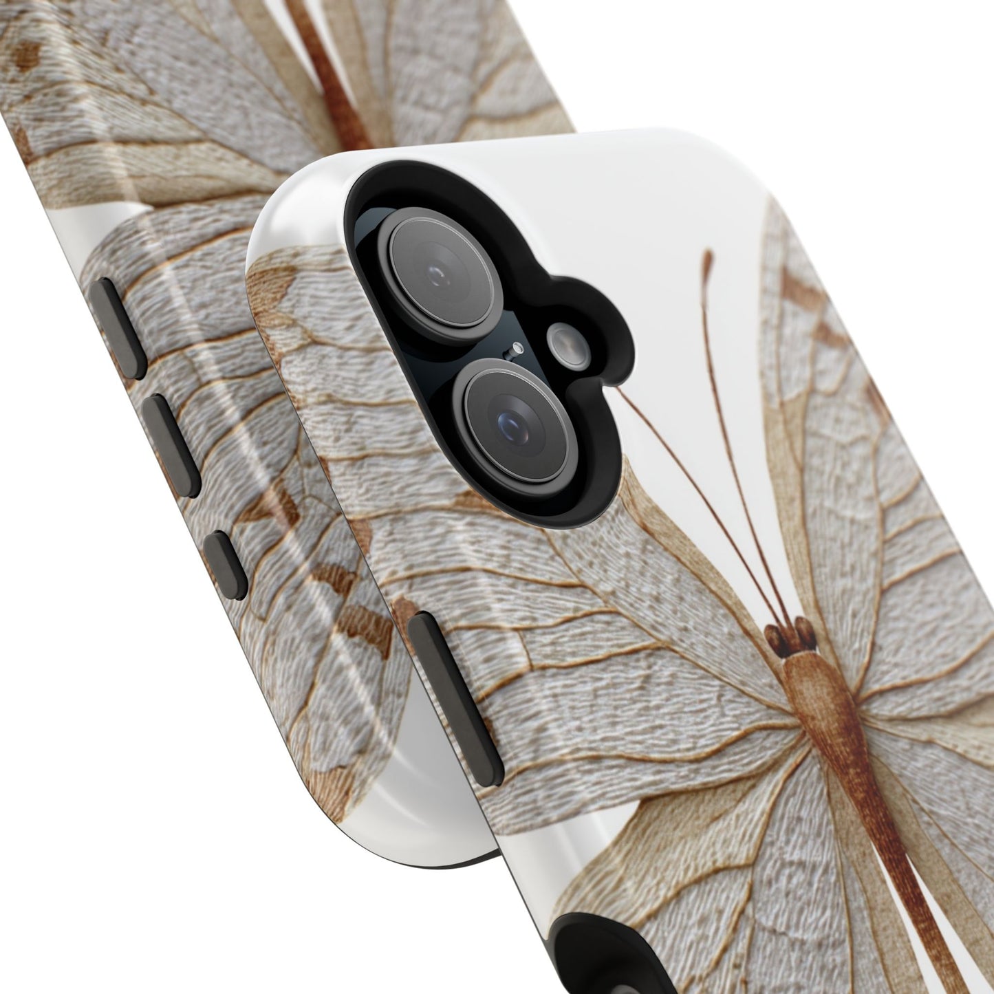 Butterfly Impact-Resistant Phone Case, Nature Lover Gift, Durable Phone Cover, Eco-Friendly Accessories, Unique Butterfly Design
