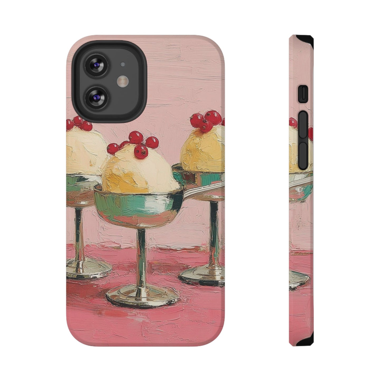 Delightful Ice Cream Cone Phone Case, Cute Phone Cover, Fun Smartphone Protection, Sweet Gift for Foodies, Whimsical Art Accessory