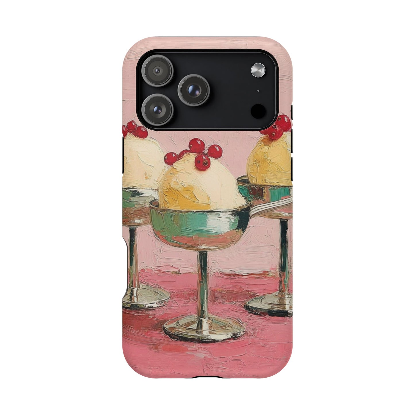 Delightful Ice Cream Cone Phone Case, Cute Phone Cover, Fun Smartphone Protection, Sweet Gift for Foodies, Whimsical Art Accessory