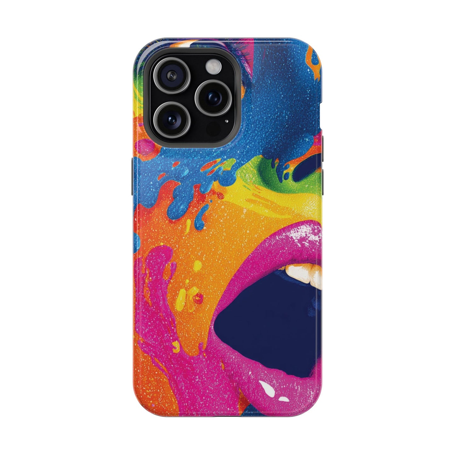 Vibrant Phone Cases with Impact Resistance, Colorful Phone Cover, Durable Mobile Case, Trendy Tech Accessories, Gift for Her