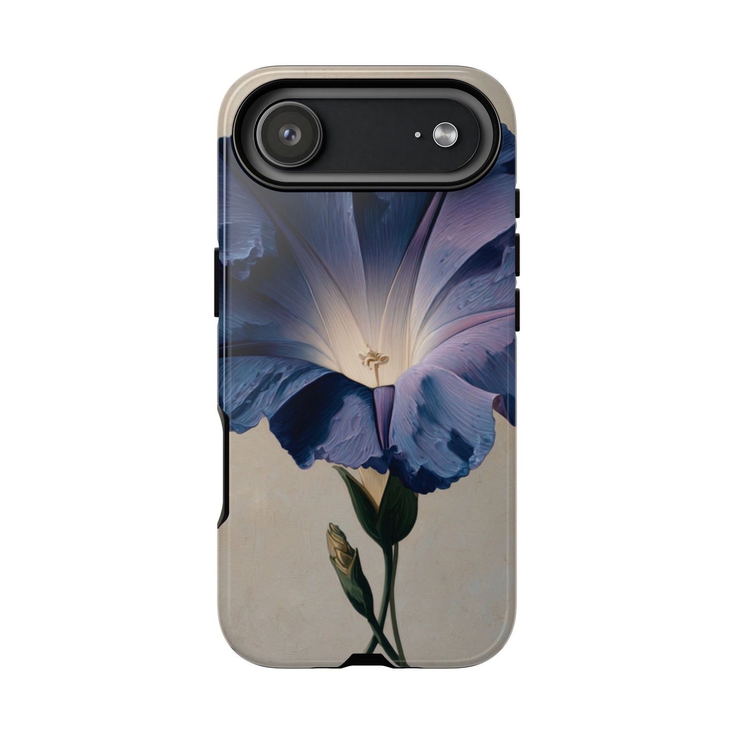 Floral Phone Case, Tough Cases with Purple Flower Design, Gift for Nature Lovers, Floral Decor, Phone Accessories