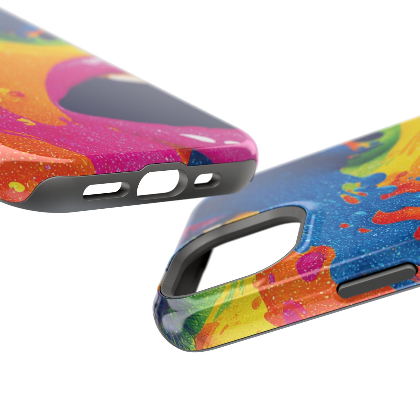 Vibrant Phone Cases with Impact Resistance, Colorful Phone Cover, Durable Mobile Case, Trendy Tech Accessories, Gift for Her