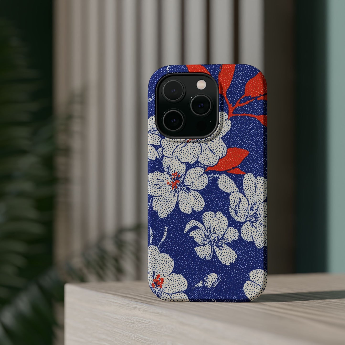 Floral Magnetic Phone Case - Durable Impact-Resistant Cover, Stylish Protection for Your Phone, Perfect Gift for Tech Lovers, Summer [...]