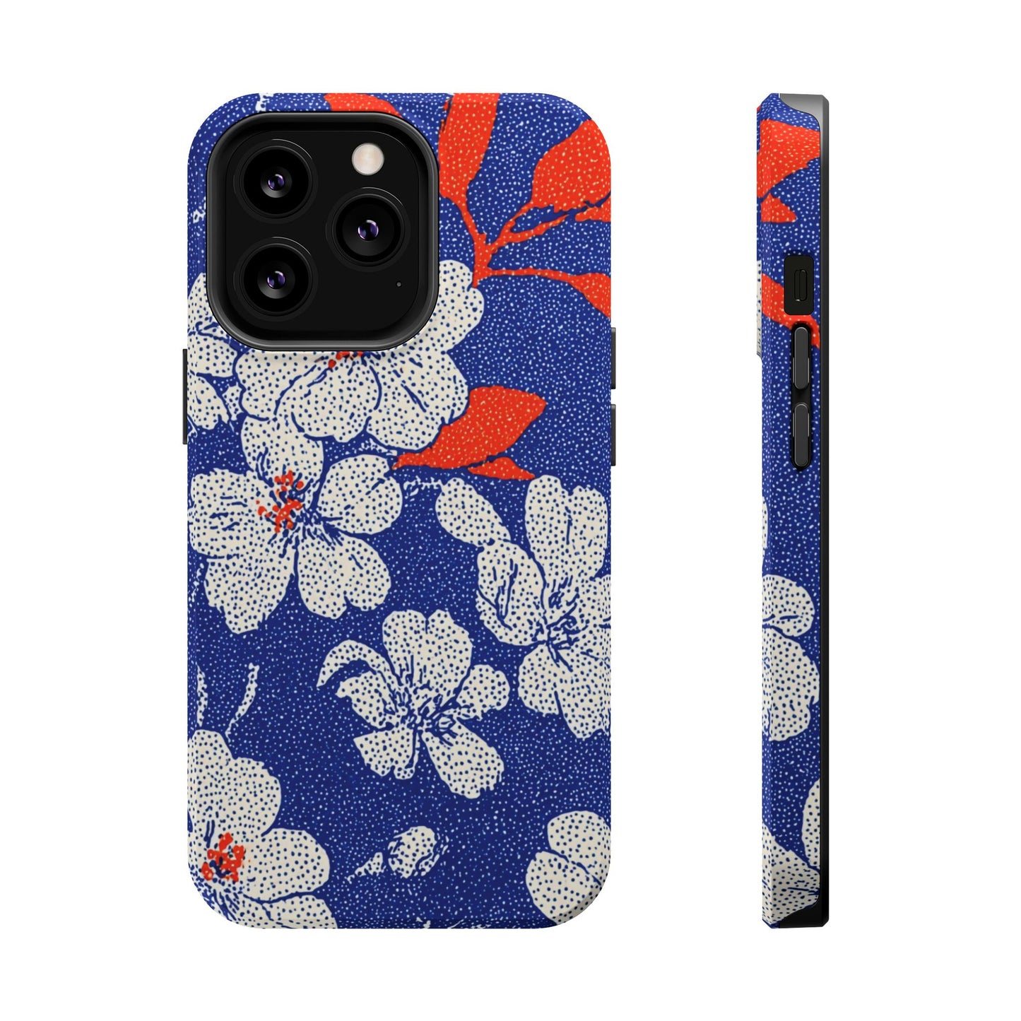 Floral Magnetic Phone Case - Durable Impact-Resistant Cover, Stylish Protection for Your Phone, Perfect Gift for Tech Lovers, Summer [...]
