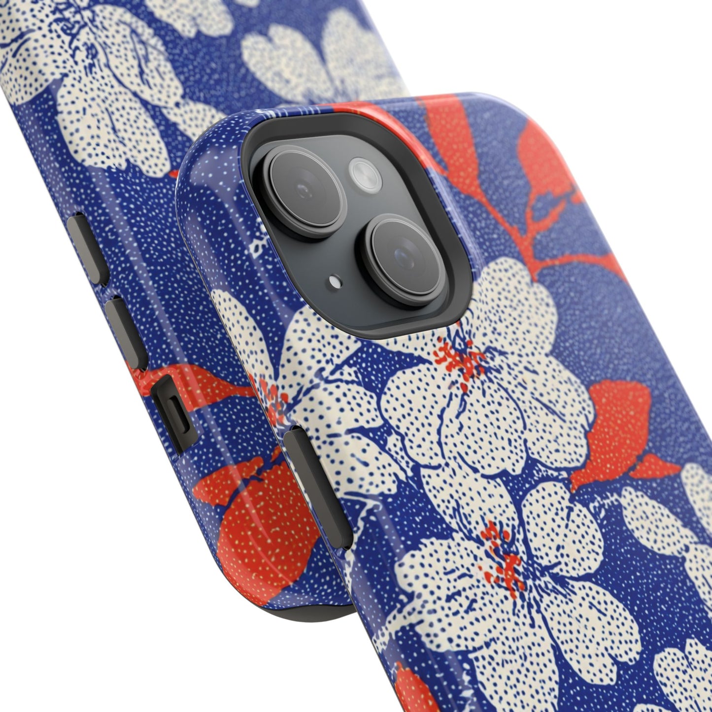Floral Magnetic Phone Case - Durable Impact-Resistant Cover, Stylish Protection for Your Phone, Perfect Gift for Tech Lovers, Summer [...]