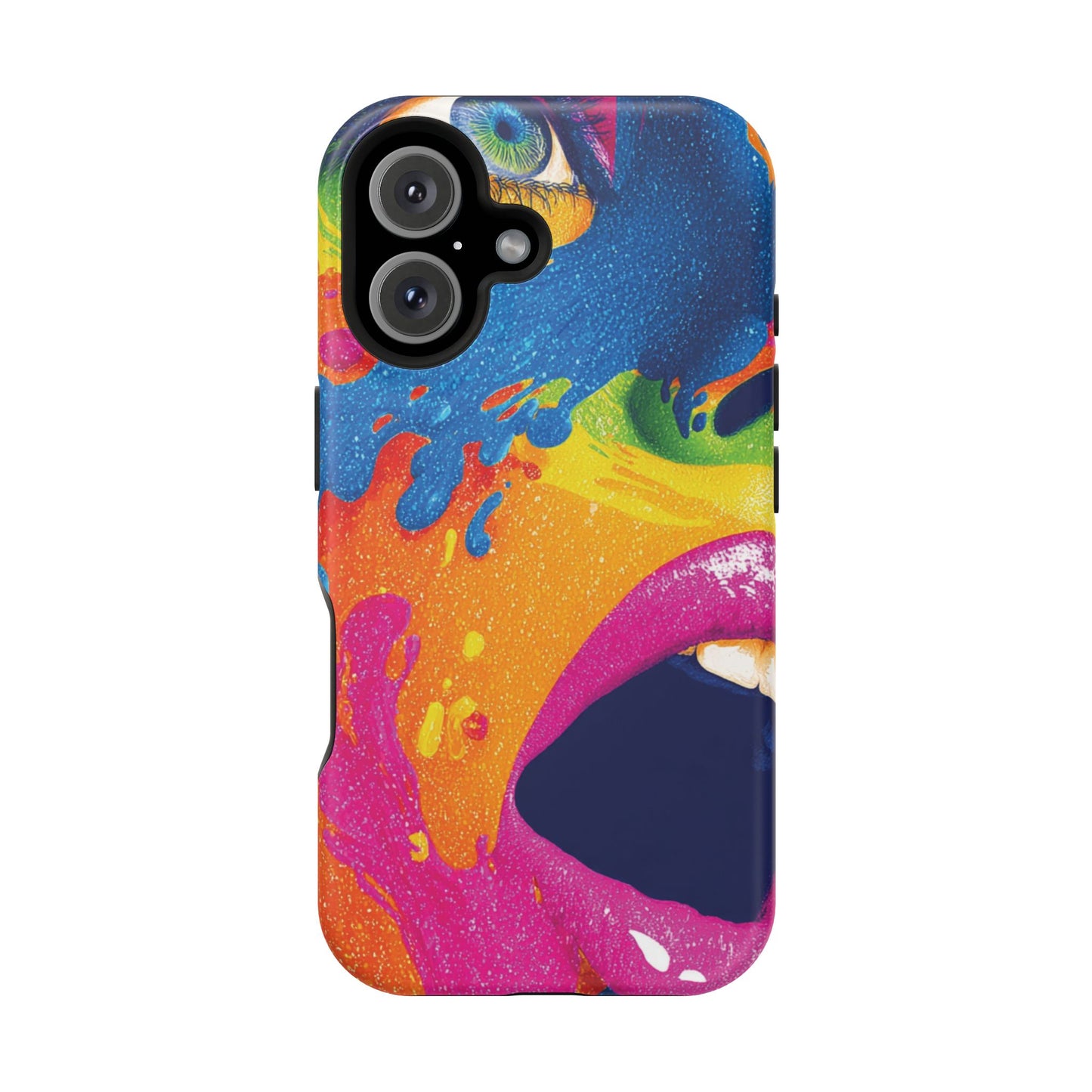 Vibrant Phone Cases with Impact Resistance, Colorful Phone Cover, Durable Mobile Case, Trendy Tech Accessories, Gift for Her