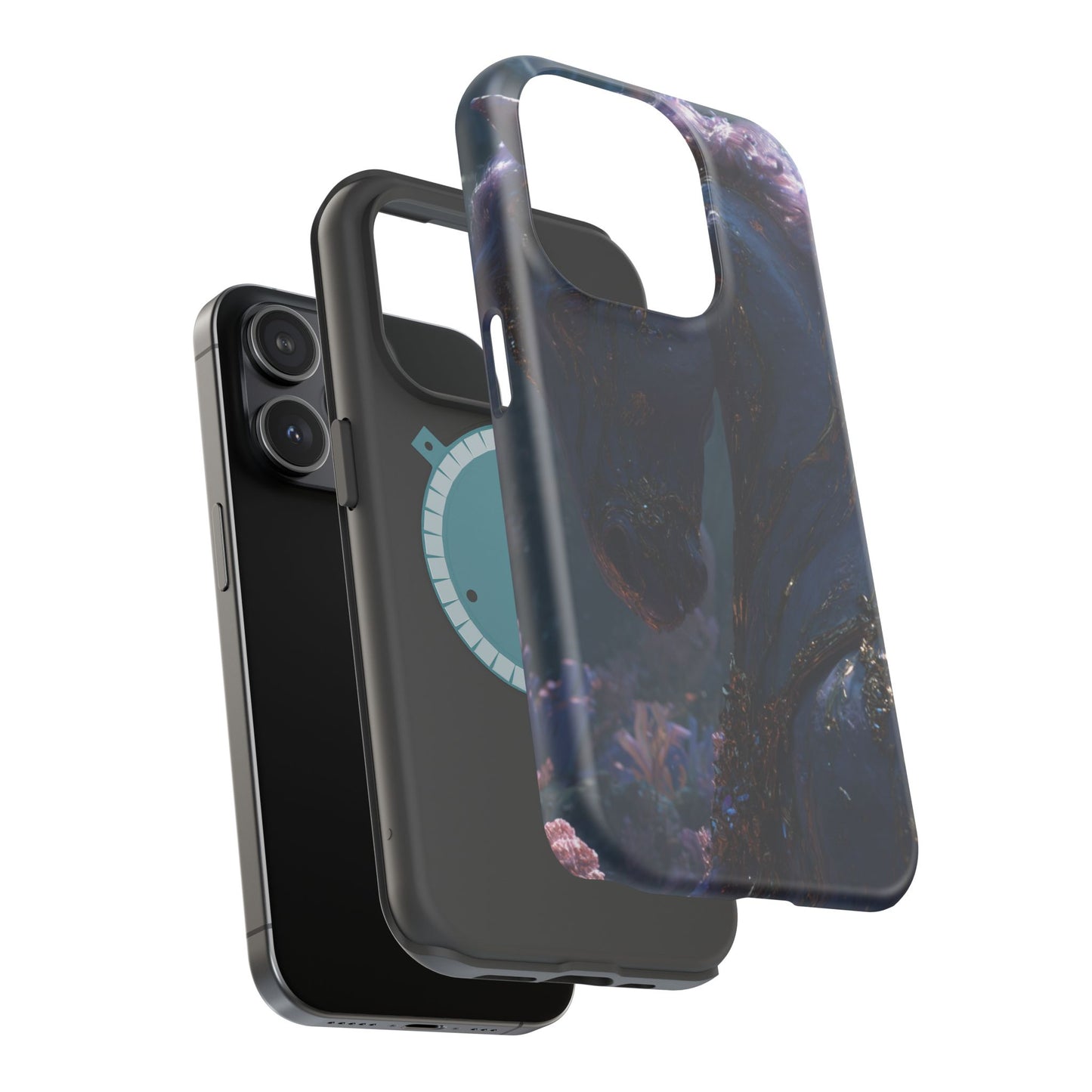 Impact-Resistant Phone Cases, Unique Phone Cases, Artistic Cases, Gift for Tech Lovers, Galaxy-Inspired Phone Accessories