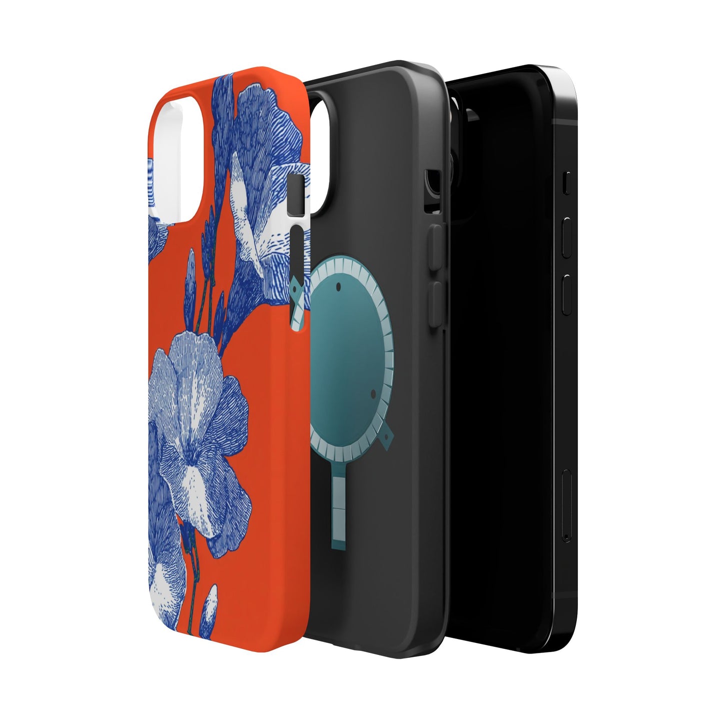 Floral Magnetic Phone Cases - Durable, Stylish, Perfect Gift, Phone Protection, Technology Accessories