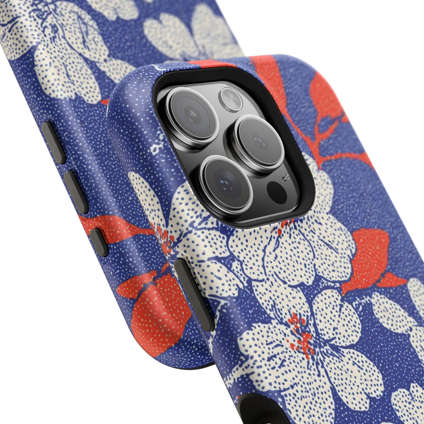 Floral Magnetic Phone Case - Durable Impact-Resistant Cover, Stylish Protection for Your Phone, Perfect Gift for Tech Lovers, Summer [...]