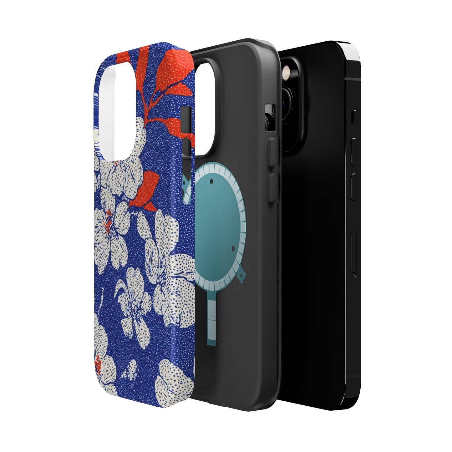 Floral Magnetic Phone Case - Durable Impact-Resistant Cover, Stylish Protection for Your Phone, Perfect Gift for Tech Lovers, Summer [...]