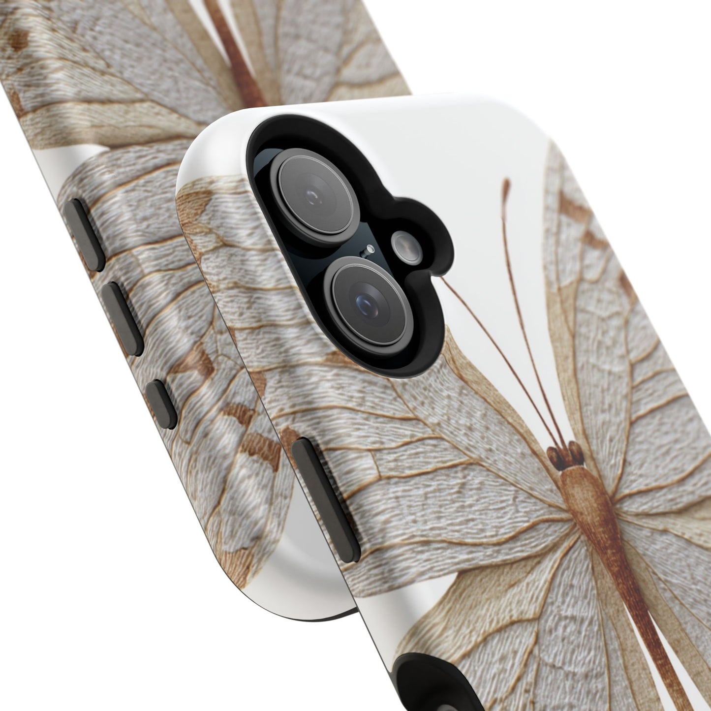 Butterfly Impact-Resistant Phone Case, Nature Lover Gift, Durable Phone Cover, Eco-Friendly Accessories, Unique Butterfly Design