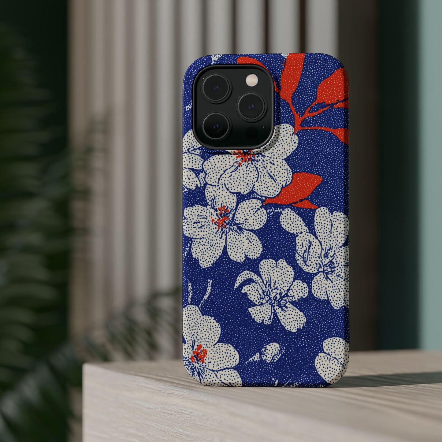 Floral Magnetic Phone Case - Durable Impact-Resistant Cover, Stylish Protection for Your Phone, Perfect Gift for Tech Lovers, Summer [...]