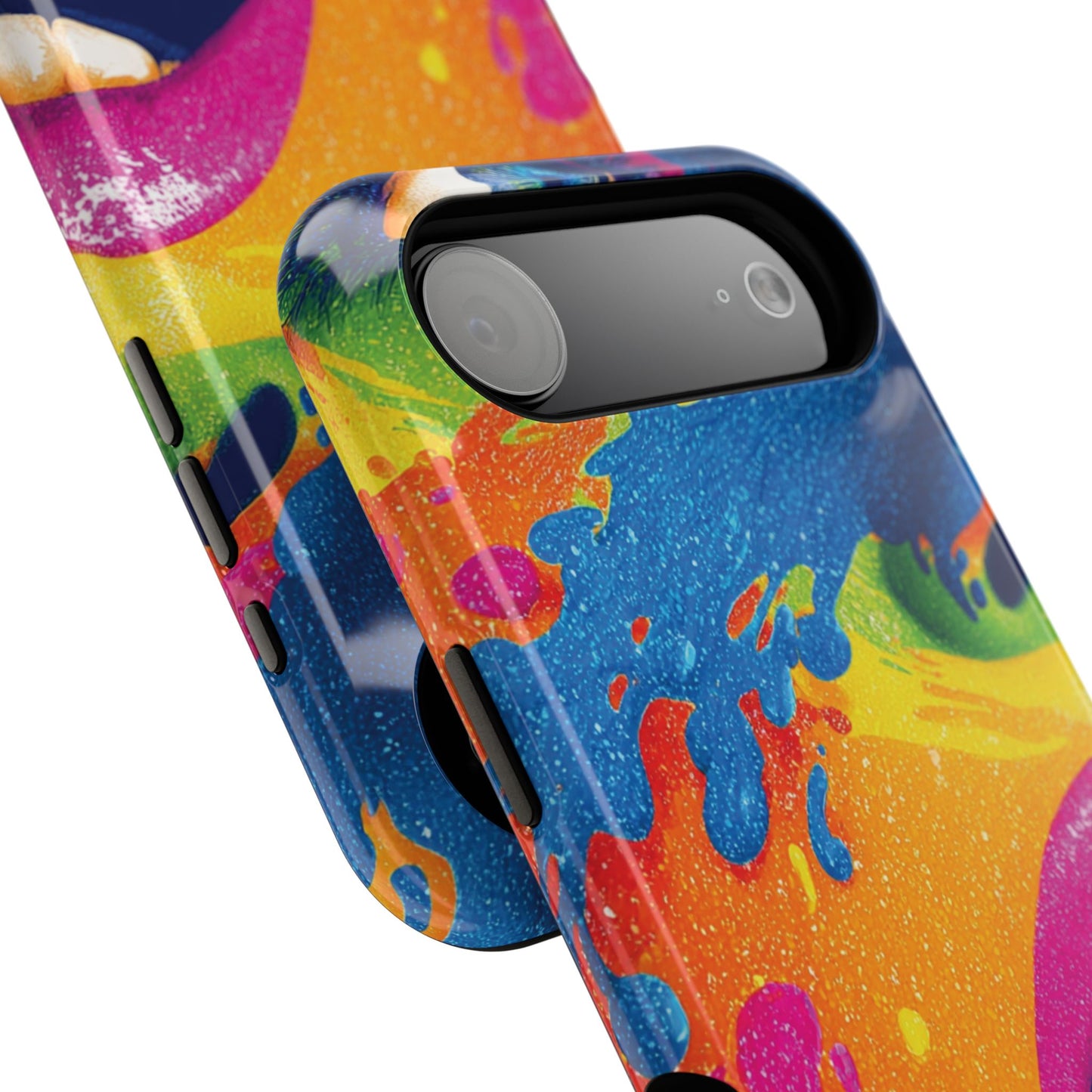 Vibrant Phone Cases with Impact Resistance, Colorful Phone Cover, Durable Mobile Case, Trendy Tech Accessories, Gift for Her