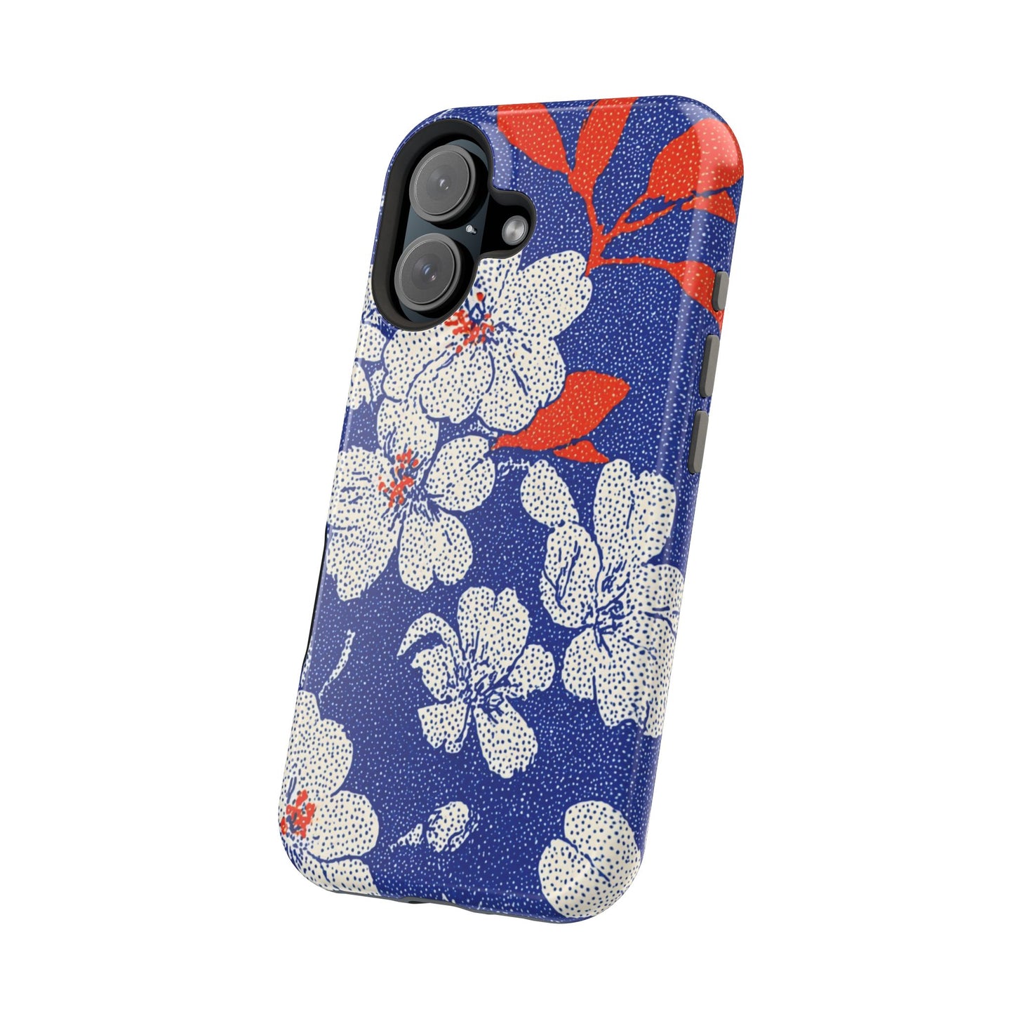 Floral Magnetic Phone Case - Durable Impact-Resistant Cover, Stylish Protection for Your Phone, Perfect Gift for Tech Lovers, Summer [...]