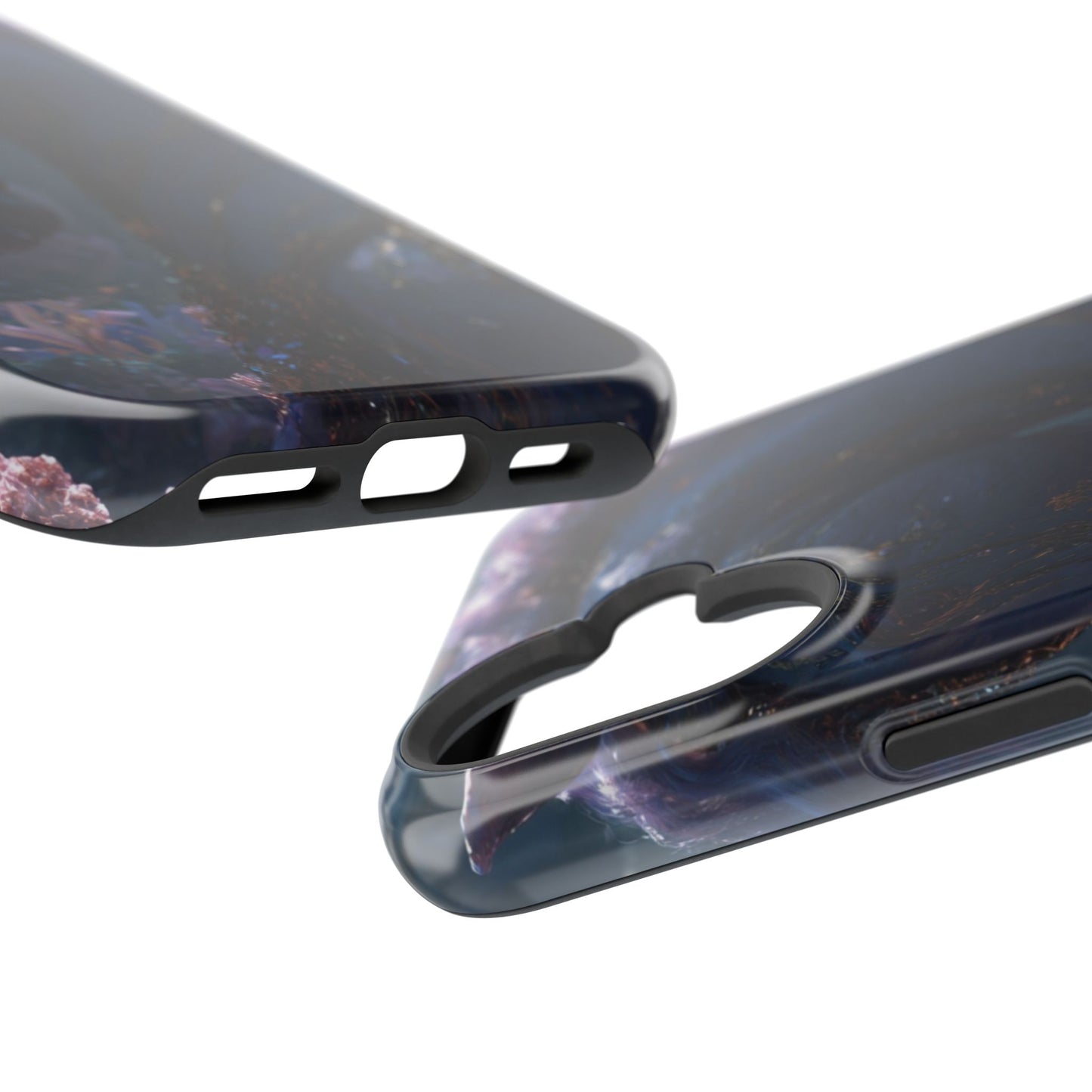 Impact-Resistant Phone Cases, Unique Phone Cases, Artistic Cases, Gift for Tech Lovers, Galaxy-Inspired Phone Accessories