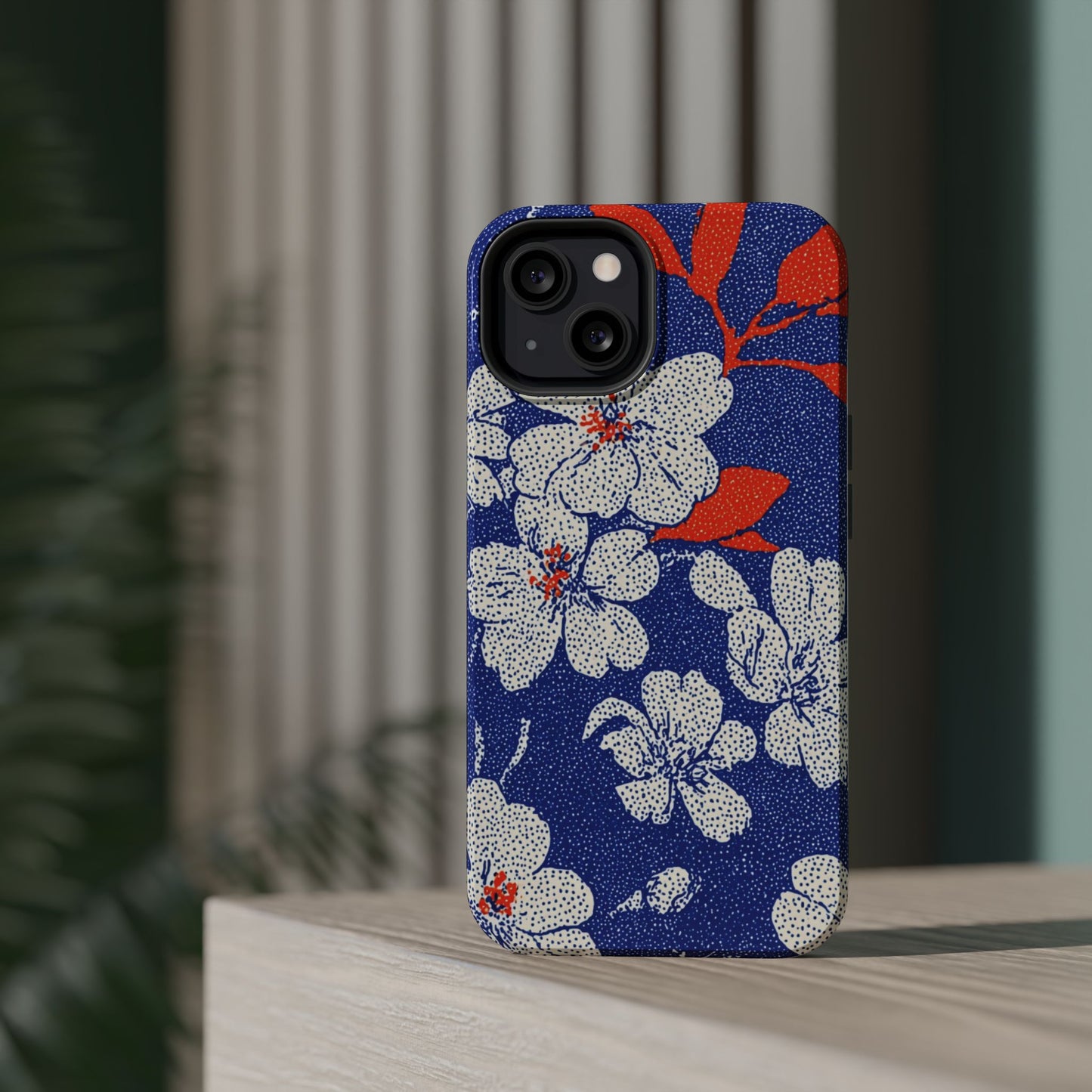 Floral Magnetic Phone Case - Durable Impact-Resistant Cover, Stylish Protection for Your Phone, Perfect Gift for Tech Lovers, Summer [...]