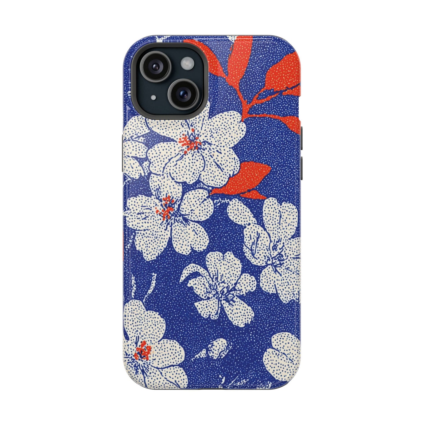 Floral Magnetic Phone Case - Durable Impact-Resistant Cover, Stylish Protection for Your Phone, Perfect Gift for Tech Lovers, Summer [...]