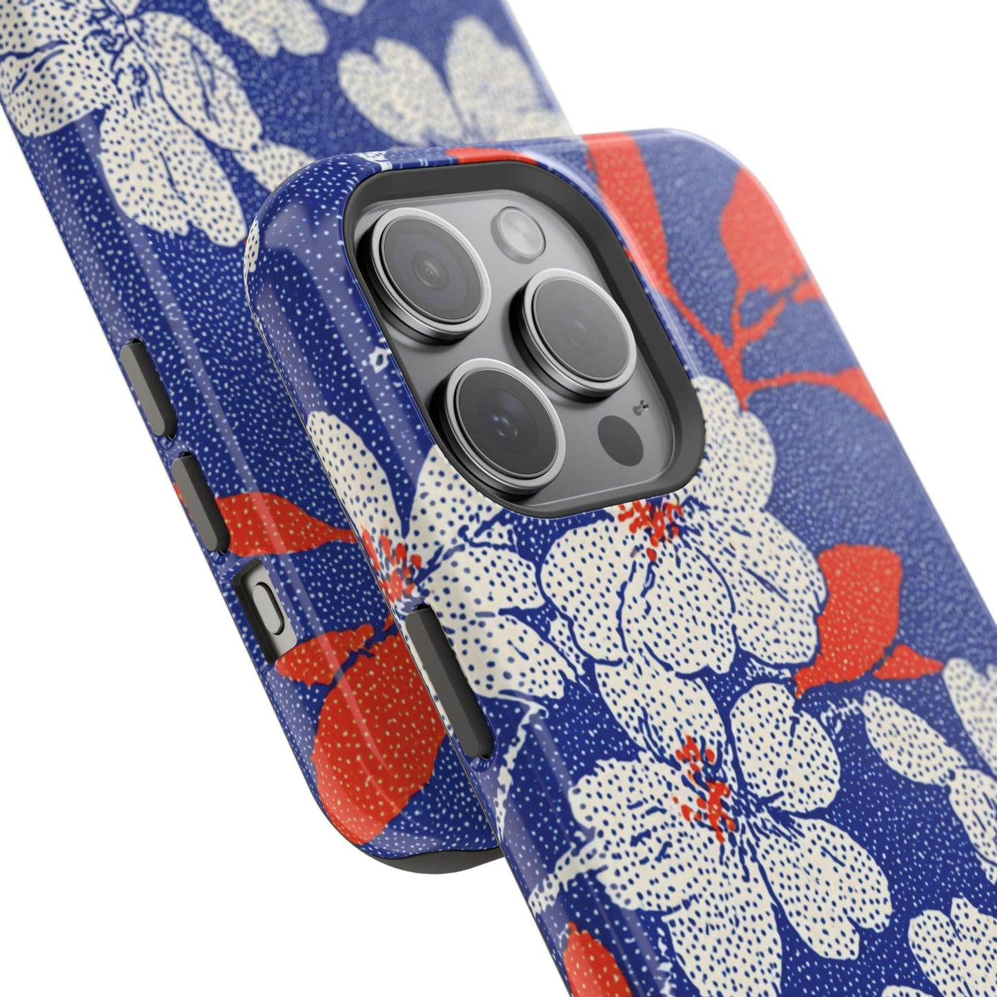 Floral Magnetic Phone Case - Durable Impact-Resistant Cover, Stylish Protection for Your Phone, Perfect Gift for Tech Lovers, Summer [...]