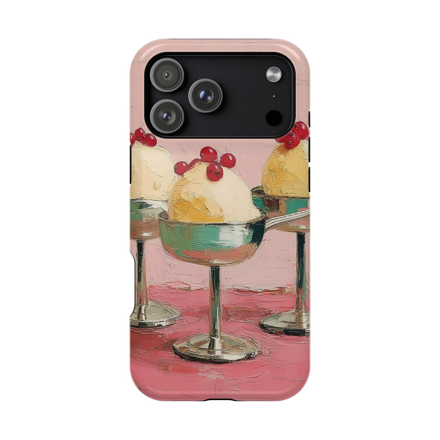 Delightful Ice Cream Cone Phone Case, Cute Phone Cover, Fun Smartphone Protection, Sweet Gift for Foodies, Whimsical Art Accessory