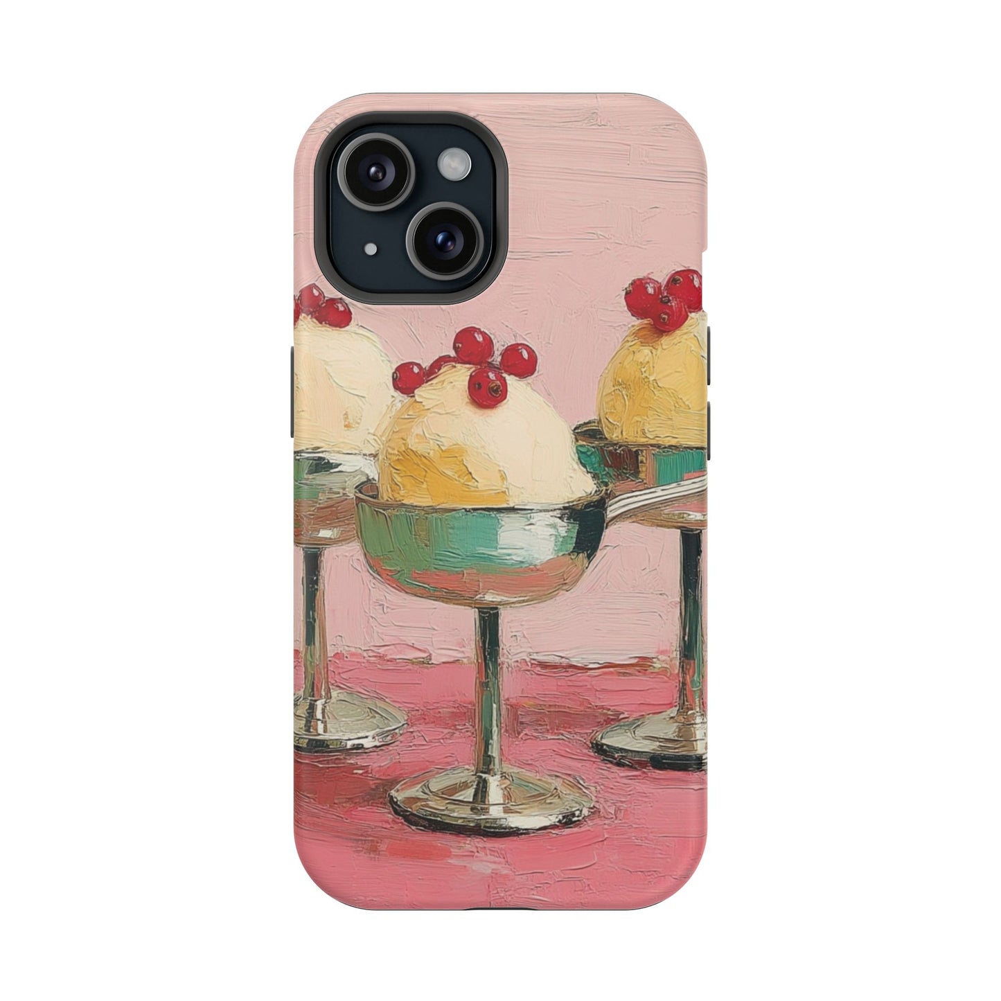 Delightful Ice Cream Cone Phone Case, Cute Phone Cover, Fun Smartphone Protection, Sweet Gift for Foodies, Whimsical Art Accessory