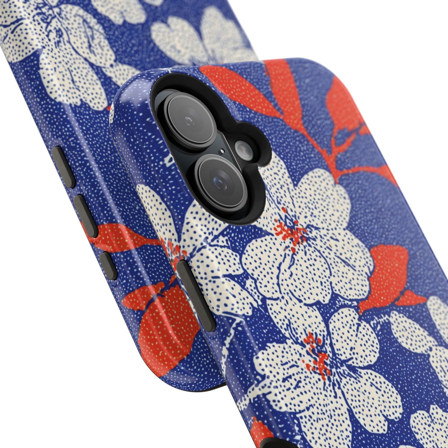 Floral Magnetic Phone Case - Durable Impact-Resistant Cover, Stylish Protection for Your Phone, Perfect Gift for Tech Lovers, Summer [...]