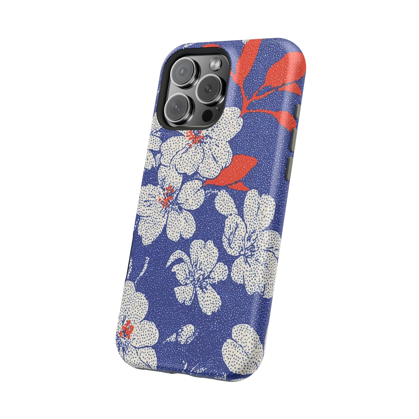Floral Magnetic Phone Case - Durable Impact-Resistant Cover, Stylish Protection for Your Phone, Perfect Gift for Tech Lovers, Summer [...]