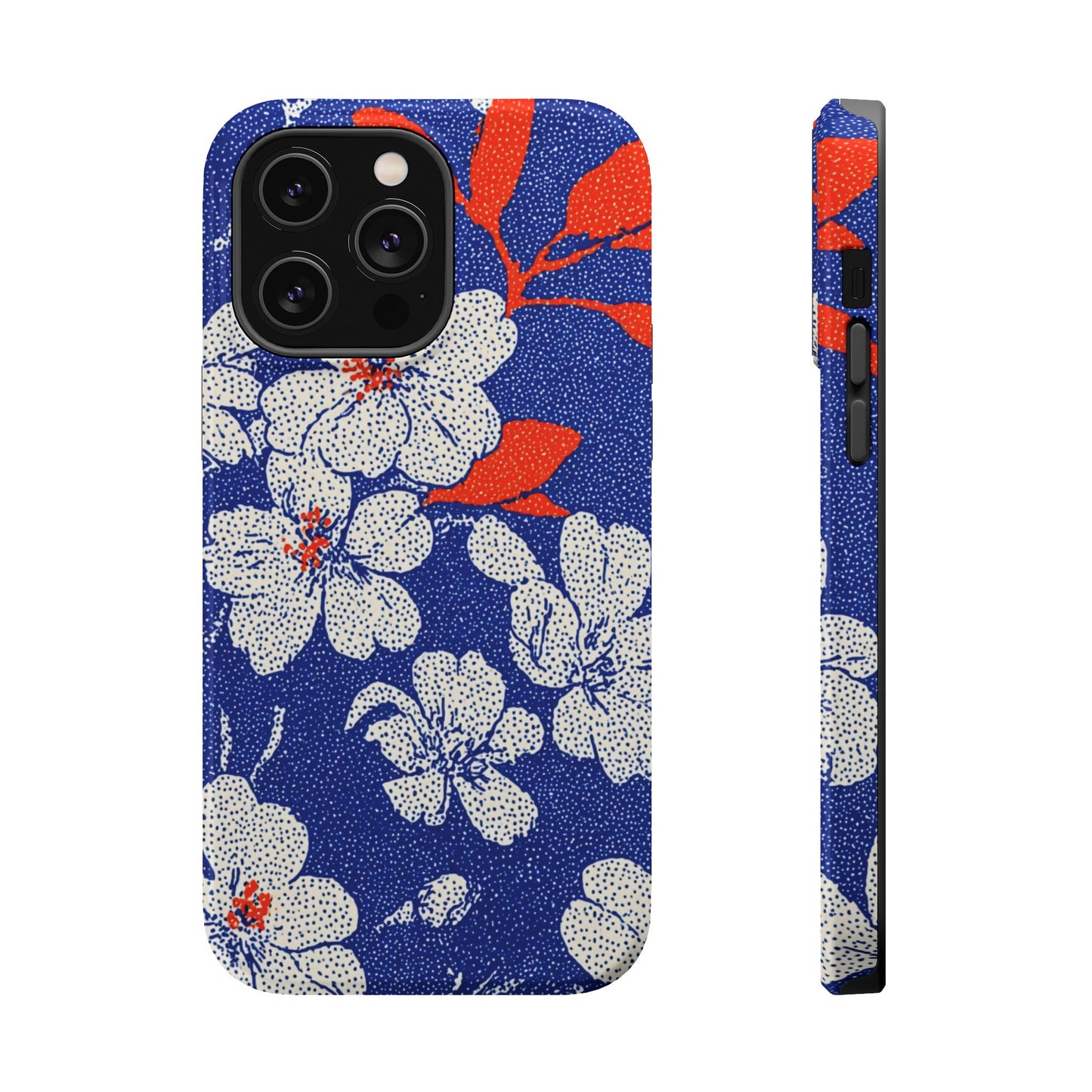 Floral Magnetic Phone Case - Durable Impact-Resistant Cover, Stylish Protection for Your Phone, Perfect Gift for Tech Lovers, Summer [...]