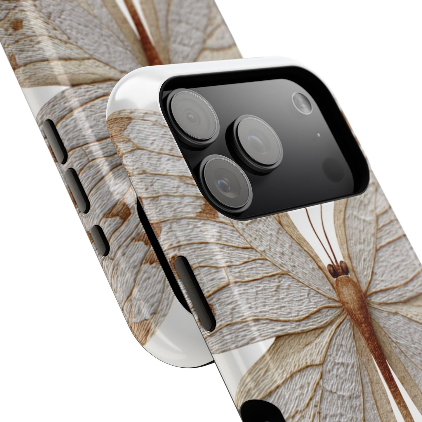Butterfly Impact-Resistant Phone Case, Nature Lover Gift, Durable Phone Cover, Eco-Friendly Accessories, Unique Butterfly Design