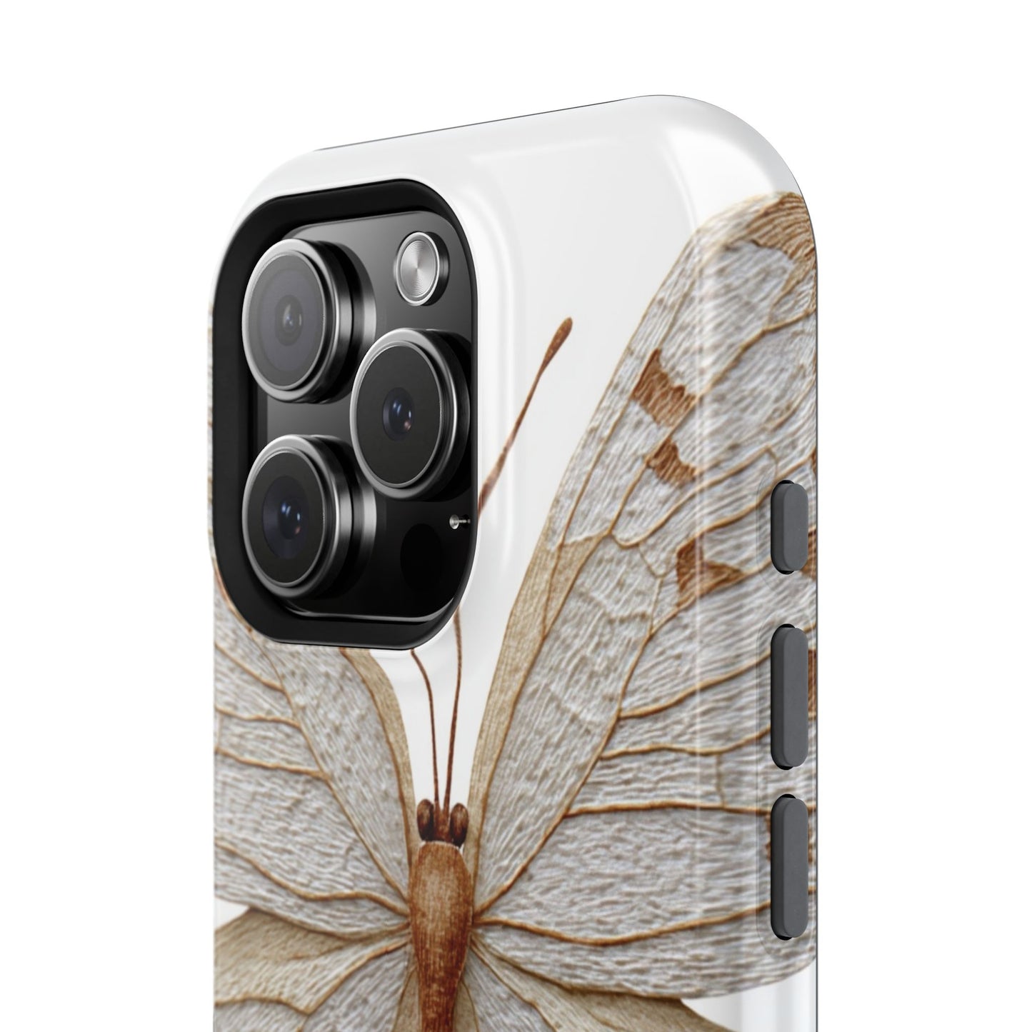 Butterfly Impact-Resistant Phone Case, Nature Lover Gift, Durable Phone Cover, Eco-Friendly Accessories, Unique Butterfly Design