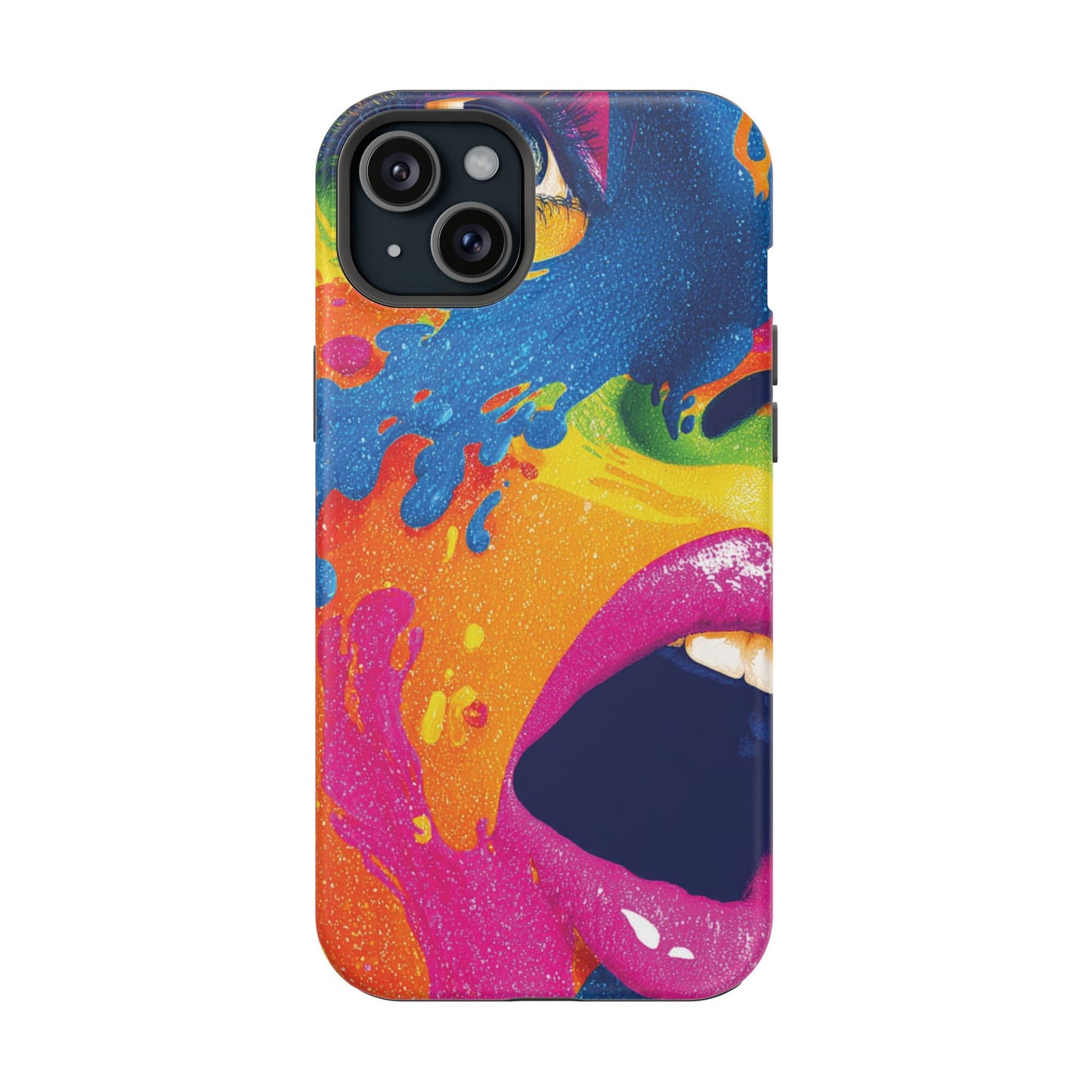 Vibrant Phone Cases with Impact Resistance, Colorful Phone Cover, Durable Mobile Case, Trendy Tech Accessories, Gift for Her
