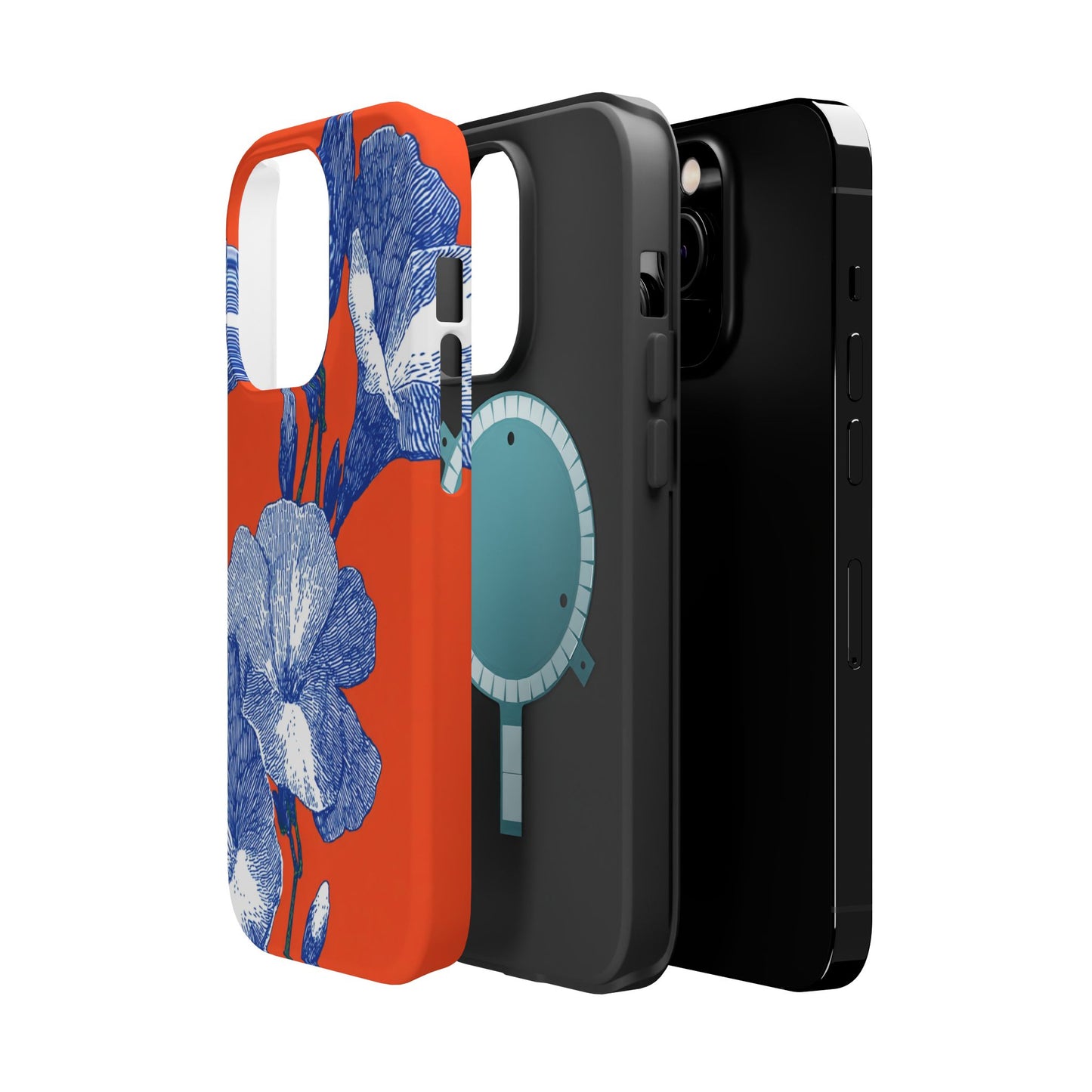 Floral Magnetic Phone Cases - Durable, Stylish, Perfect Gift, Phone Protection, Technology Accessories